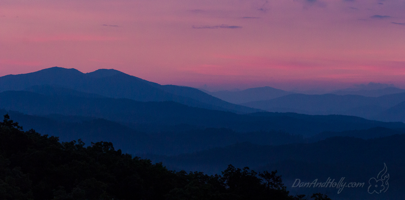 Sunrise Over the Smoky Mountains